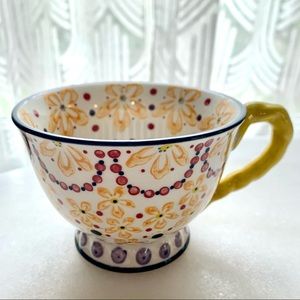 Anthropologie | With a Twist Tea Cup